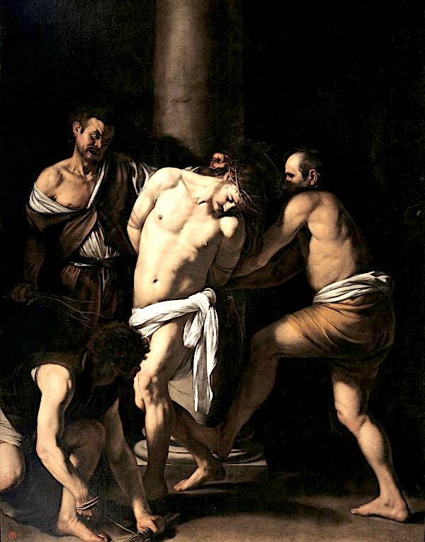 Caravaggio La flagellazione, 1607 Olio su tela Napoli, chiesa di San Domenico Maggiore