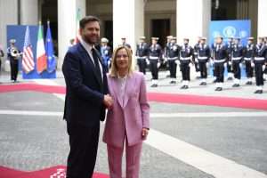 meloni vance roma