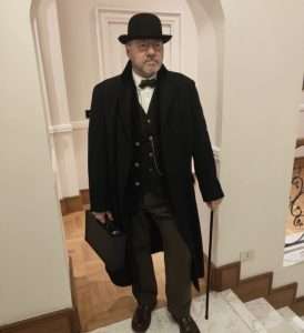 Kevin Spacey sul set di The contract